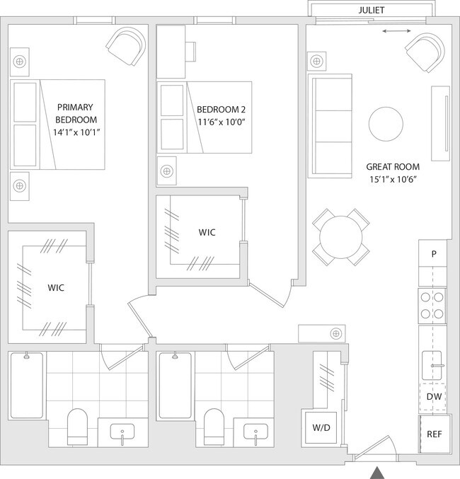 Unit 812 812 floor plan